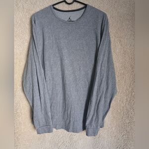 Jordan Classic Gray Long Sleeve Tee